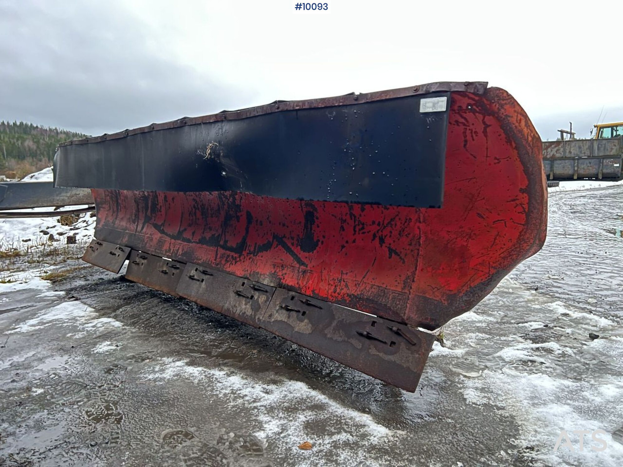 Diagonal plowblade Svedala Arbrå 3200 mm - Snow plough: picture 1 Diagonal plowblade Svedala Arbrå 3200 mm - Snow plough: picture 1