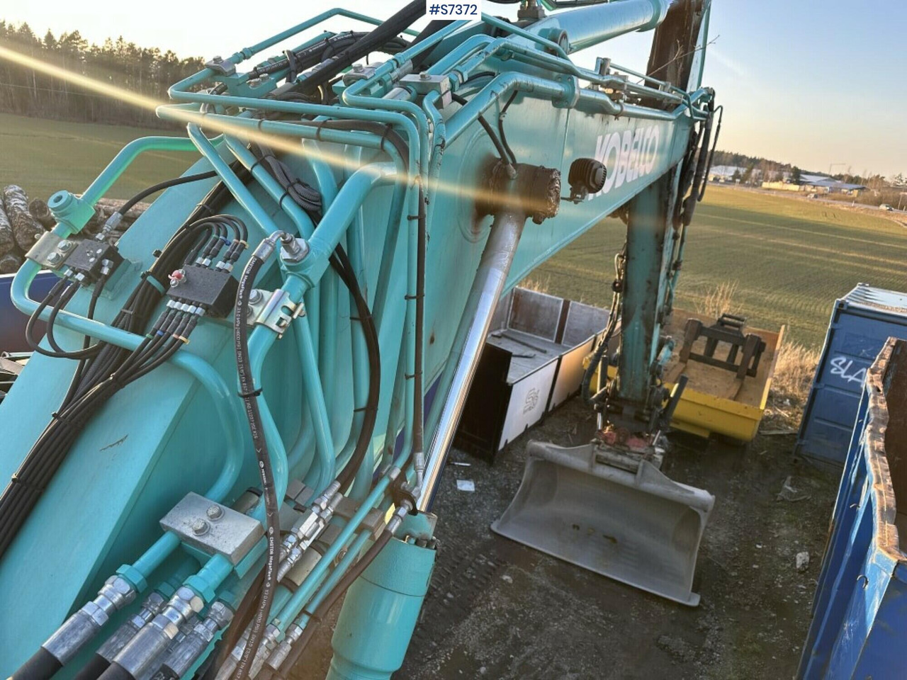 Crawler excavator EXCAVATOR WITH ROTOR, KOBELCO SK270SRLC-5 , DIGGING SYSTEM AND BUCKETS: picture 48