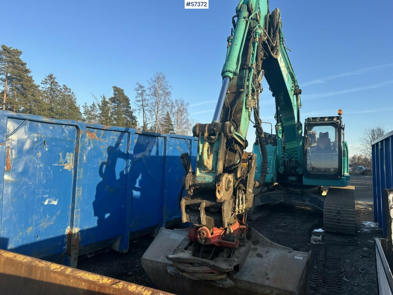 Crawler excavator EXCAVATOR WITH ROTOR, KOBELCO SK270SRLC-5 , DIGGING SYSTEM AND BUCKETS: picture 6