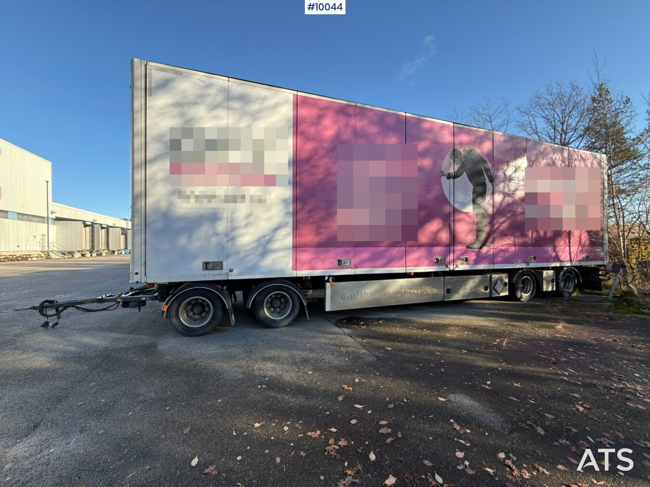 Ekeri S8-D cabinet trailer with opening side - Closed box trailer: picture 2 Ekeri S8-D cabinet trailer with opening side - Closed box trailer: picture 2