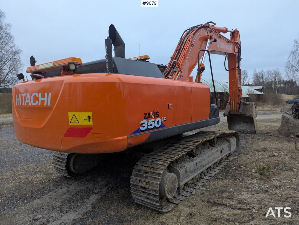 Excavator Hitachi ZX350LC-5B with bucket and digging system - Excavator: picture 4 Excavator Hitachi ZX350LC-5B with bucket and digging system - Excavator: picture 4