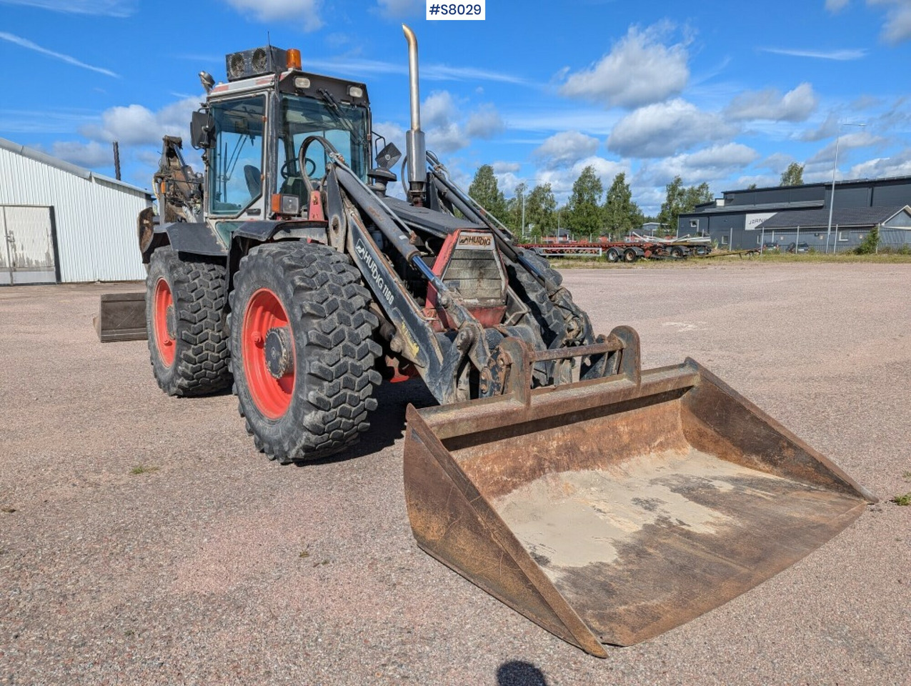 Huddig 1160 Backhoe loader - SEE VIDEO - Backhoe loader: picture 3 Huddig 1160 Backhoe loader - SEE VIDEO - Backhoe loader: picture 3