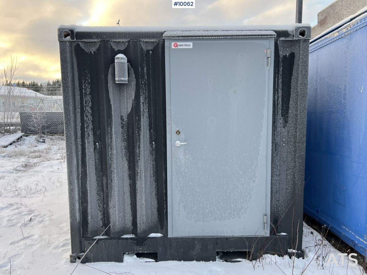 Insulated 20-foot container with opening side - Construction container: picture 4 Insulated 20-foot container with opening side - Construction container: picture 4