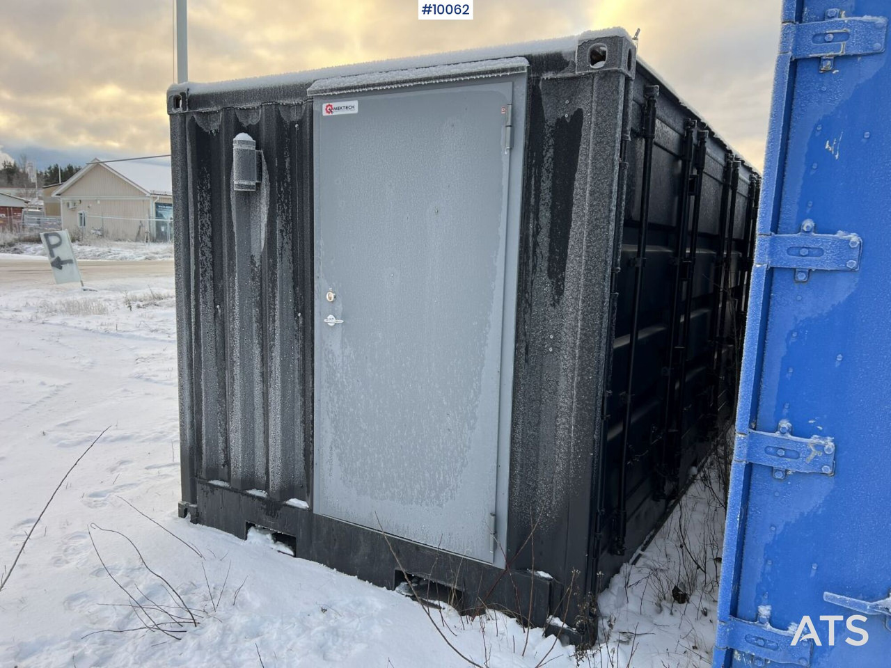 Insulated 20-foot container with opening side - Construction container: picture 2 Insulated 20-foot container with opening side - Construction container: picture 2