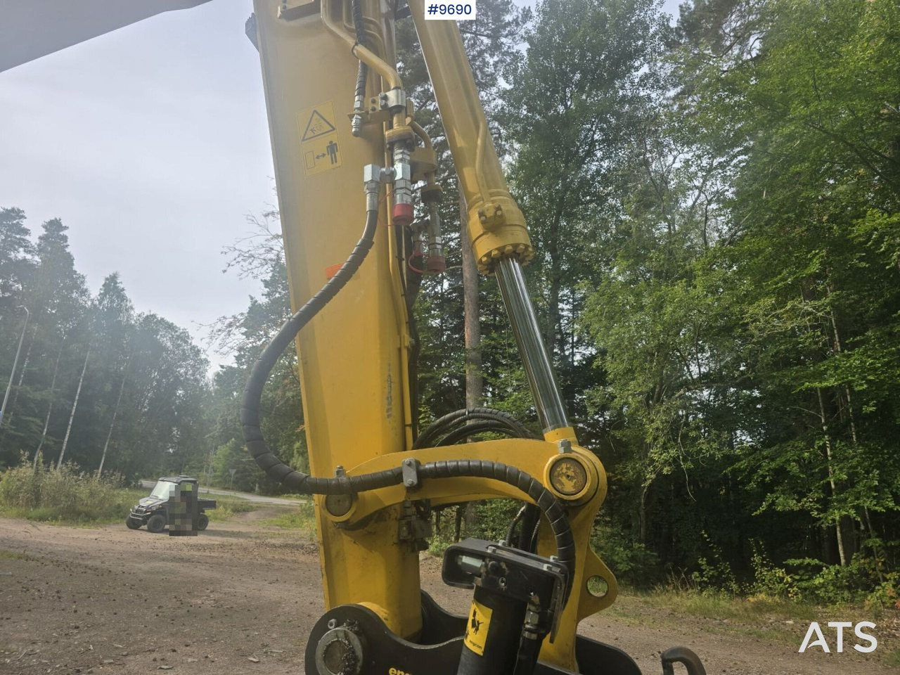 Wheel excavator Komatsu PW160-11 with machine control: picture 15