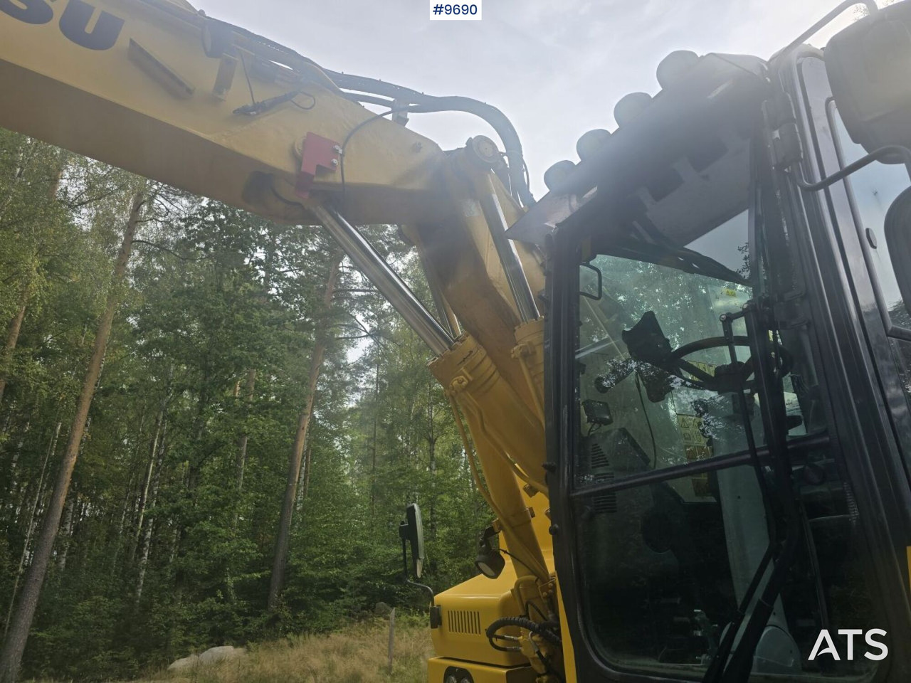 Wheel excavator Komatsu PW160-11 with machine control: picture 20
