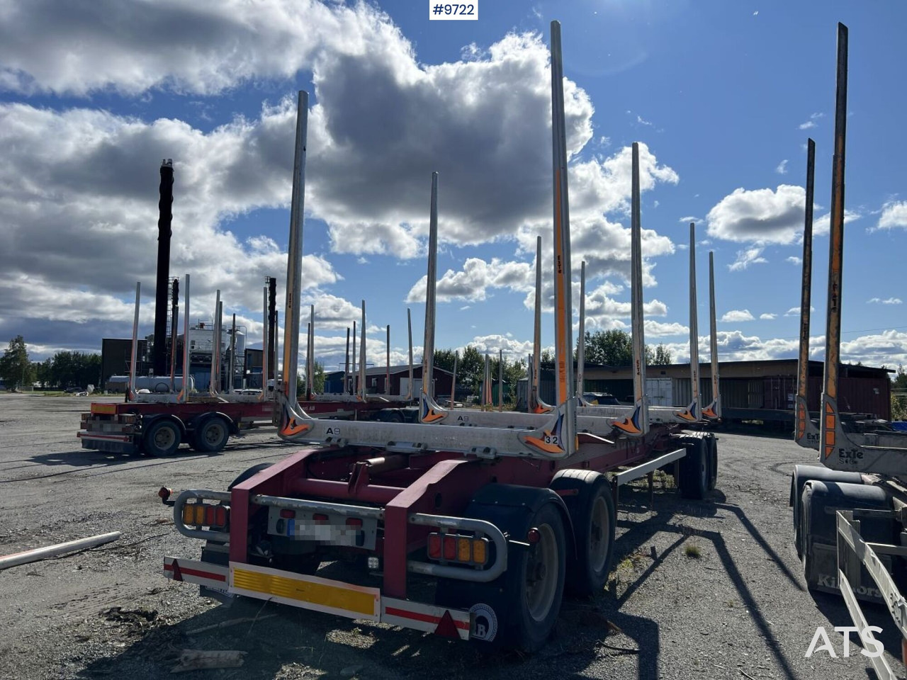 Timber trailer LEFAB V4 100 Timber trailer: picture 9