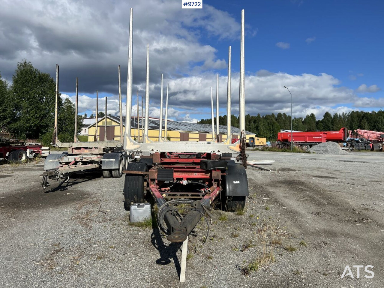 Timber trailer LEFAB V4 100 Timber trailer: picture 7