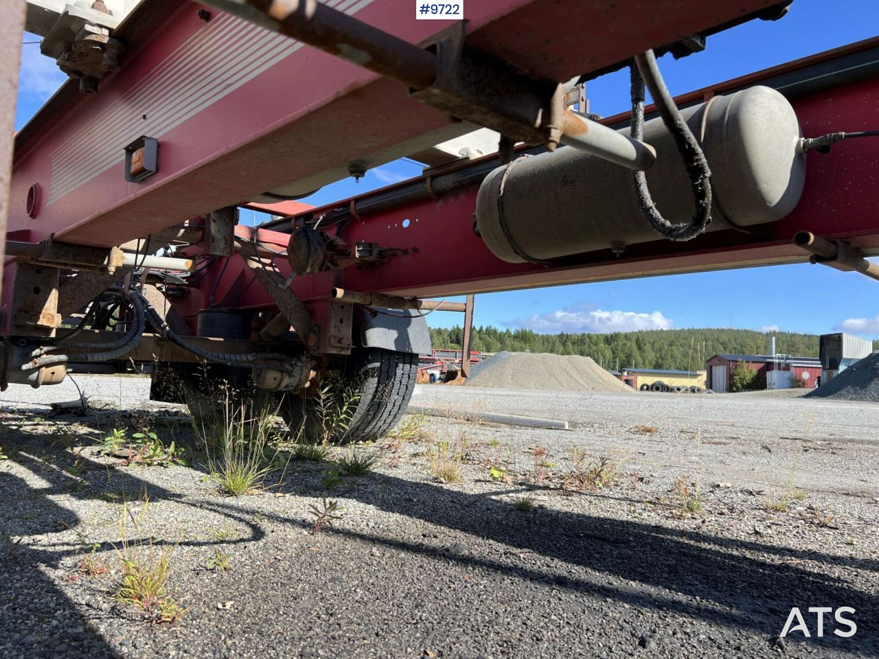 Timber trailer LEFAB V4 100 Timber trailer: picture 13