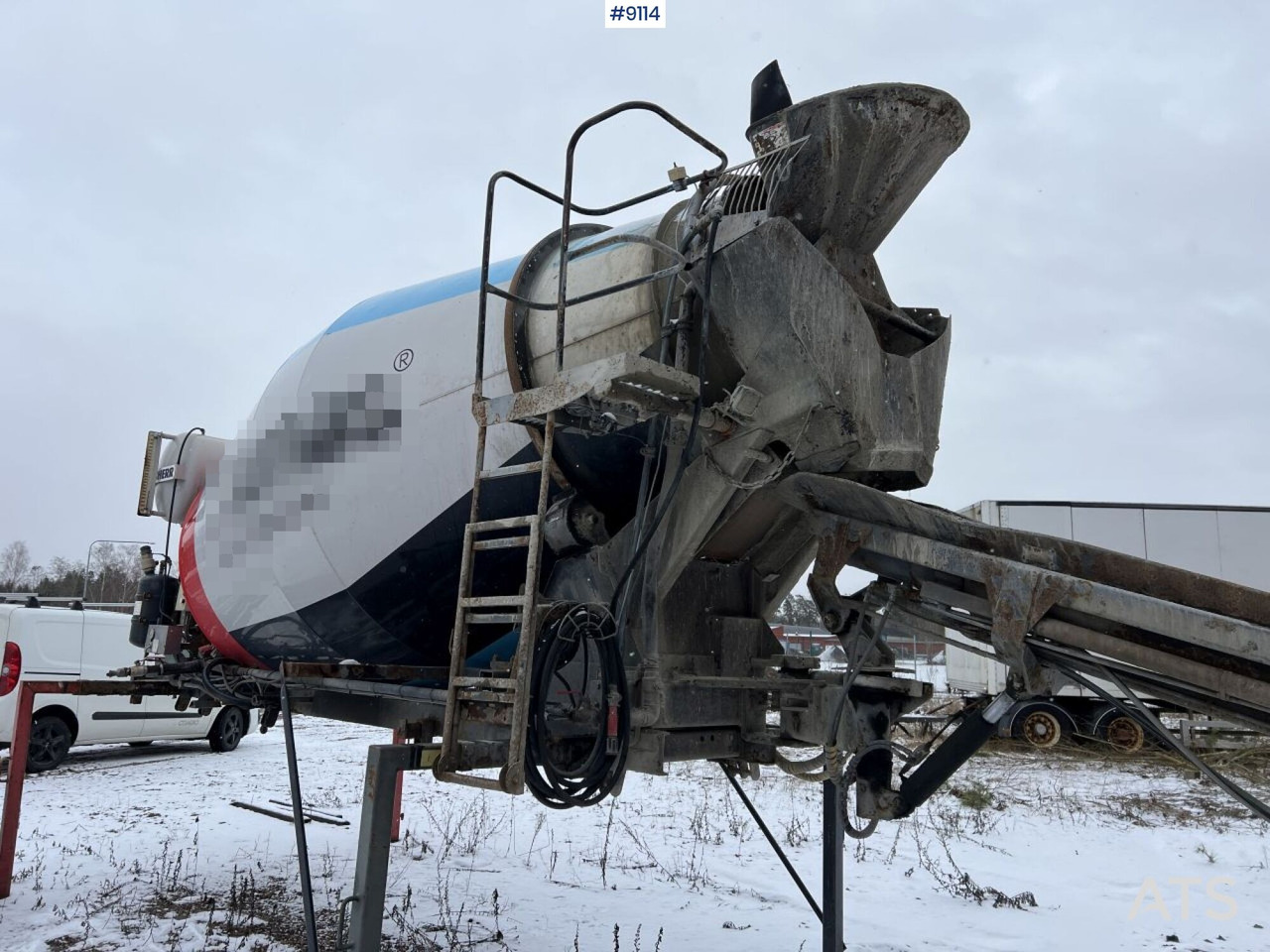 Liebherr Concrete Mixer at Laxoram - Concrete mixer drum: picture 4 Liebherr Concrete Mixer at Laxoram - Concrete mixer drum: picture 4