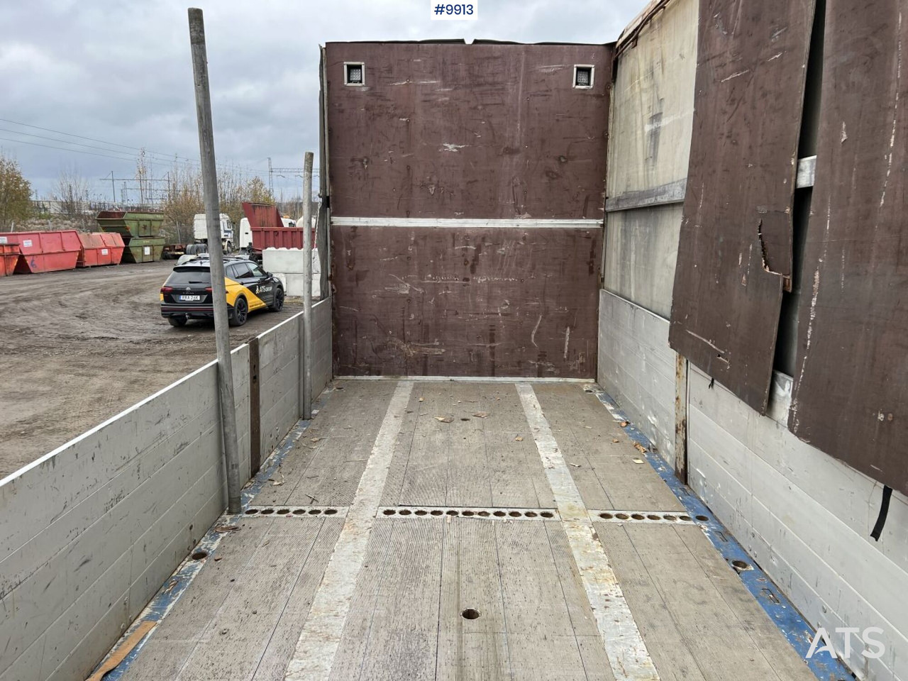 Dropside/ Flatbed trailer PARATOR SCV 18-20 Truck trailer with folding sides: picture 6