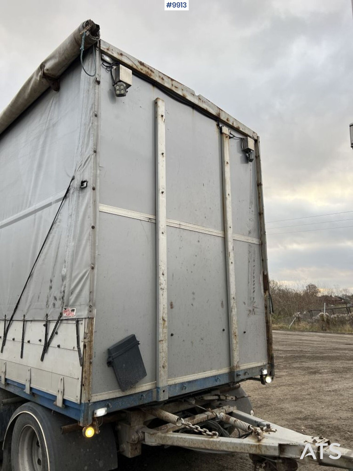 Dropside/ Flatbed trailer PARATOR SCV 18-20 Truck trailer with folding sides: picture 12