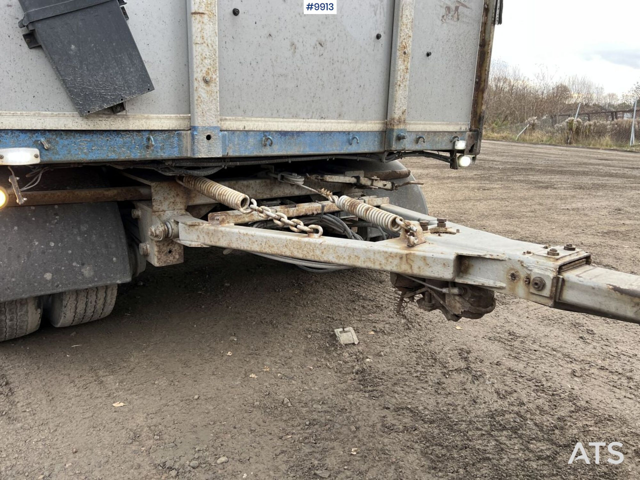 Dropside/ Flatbed trailer PARATOR SCV 18-20 Truck trailer with folding sides: picture 11