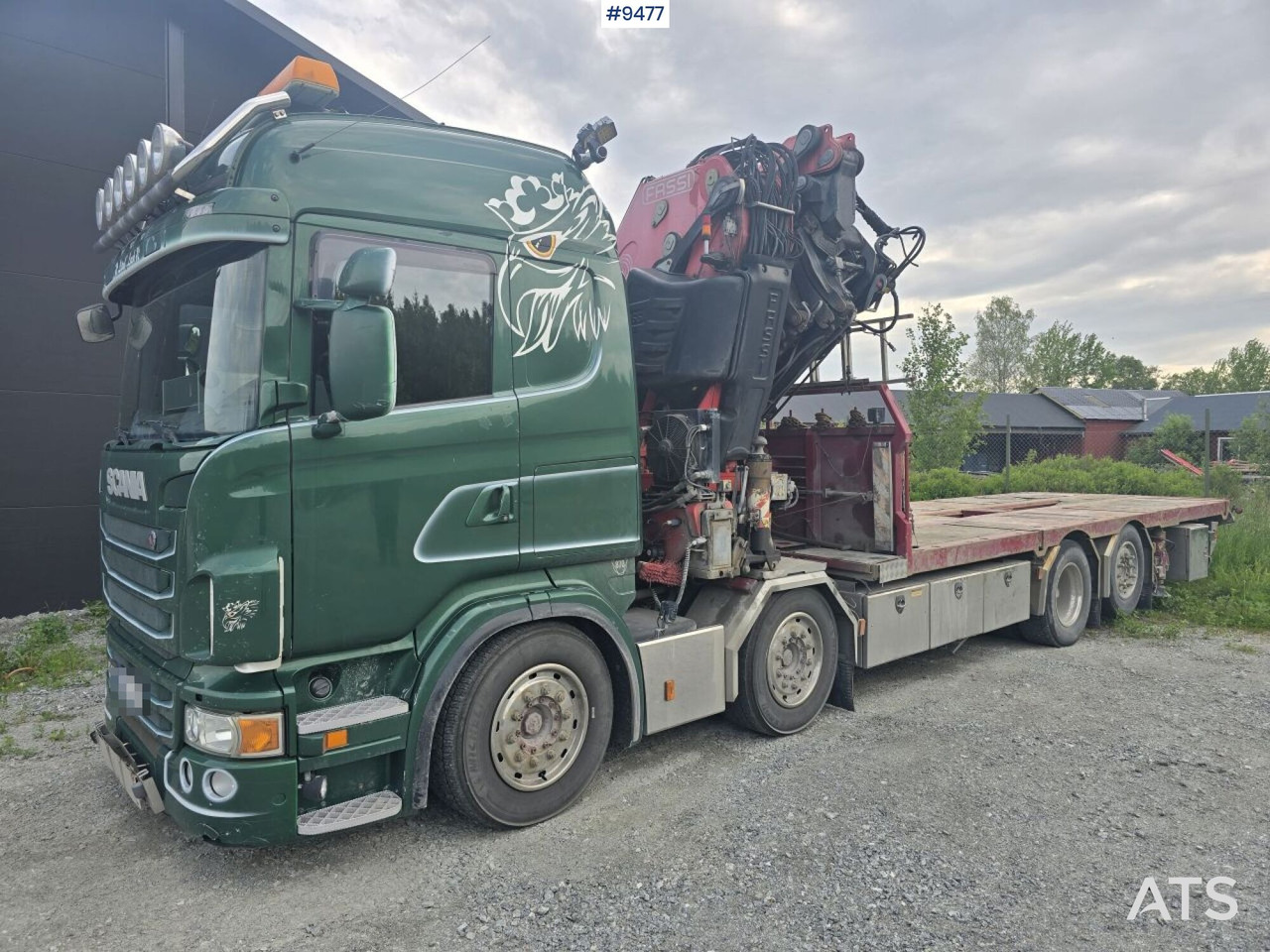 Scania Crane Truck Fassi F950XP and Trailer - Crane truck: picture 1 Scania Crane Truck Fassi F950XP and Trailer - Crane truck: picture 1