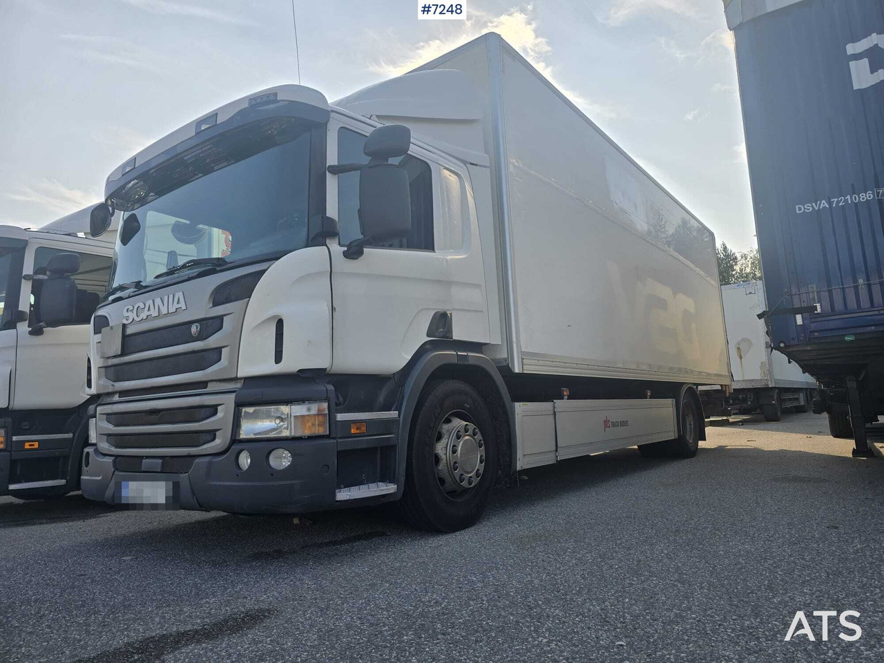 Scania P320 Box truck with tail lift - Box truck: picture 1 Scania P320 Box truck with tail lift - Box truck: picture 1
