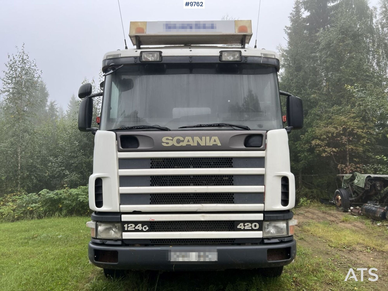 Concrete mixer truck Scania R124 Tridem Concrete Truck: picture 9