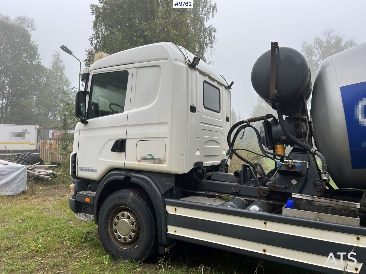 Concrete mixer truck Scania R124 Tridem Concrete Truck: picture 6