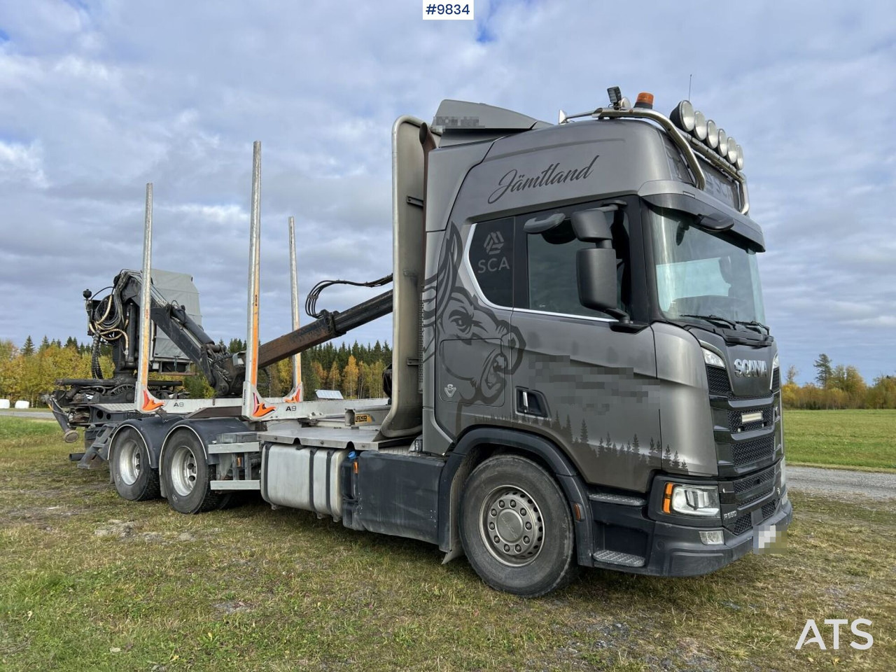 Scania R650 Timber truck with Kesla crane - Timber truck, Crane truck: picture 5 Scania R650 Timber truck with Kesla crane - Timber truck, Crane truck: picture 5