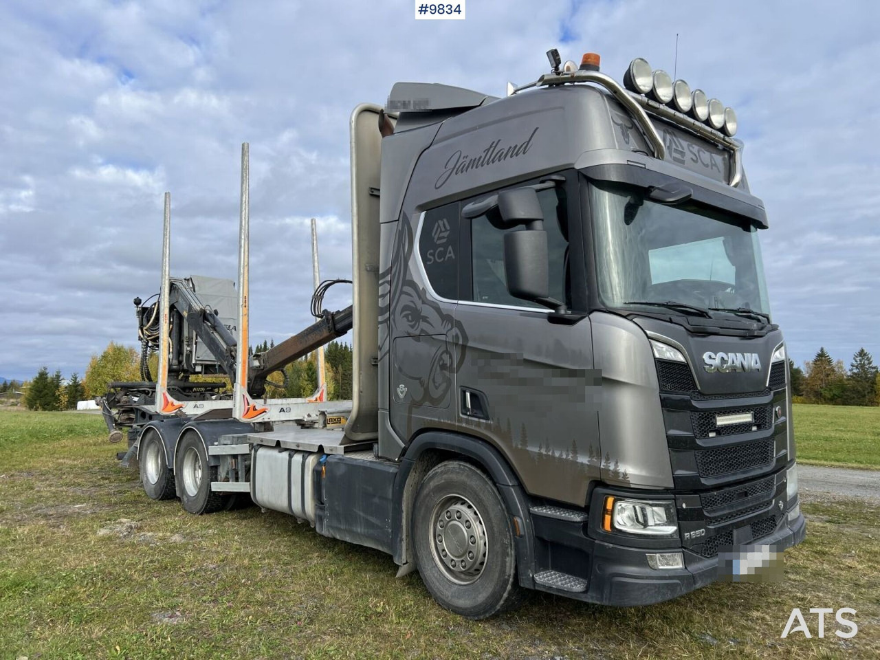 Scania R650 Timber truck with Kesla crane - Timber truck, Crane truck: picture 4 Scania R650 Timber truck with Kesla crane - Timber truck, Crane truck: picture 4