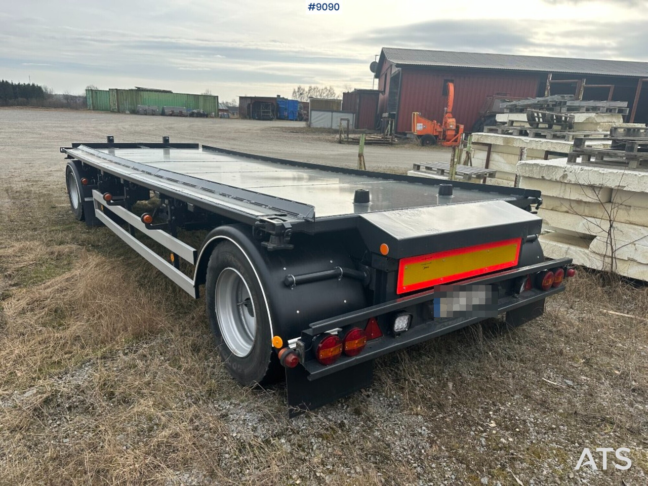 Swap body/container trailer, Fliegl ZWP 200J - Container transporter/ Swap body trailer: picture 3 Swap body/container trailer, Fliegl ZWP 200J - Container transporter/ Swap body trailer: picture 3
