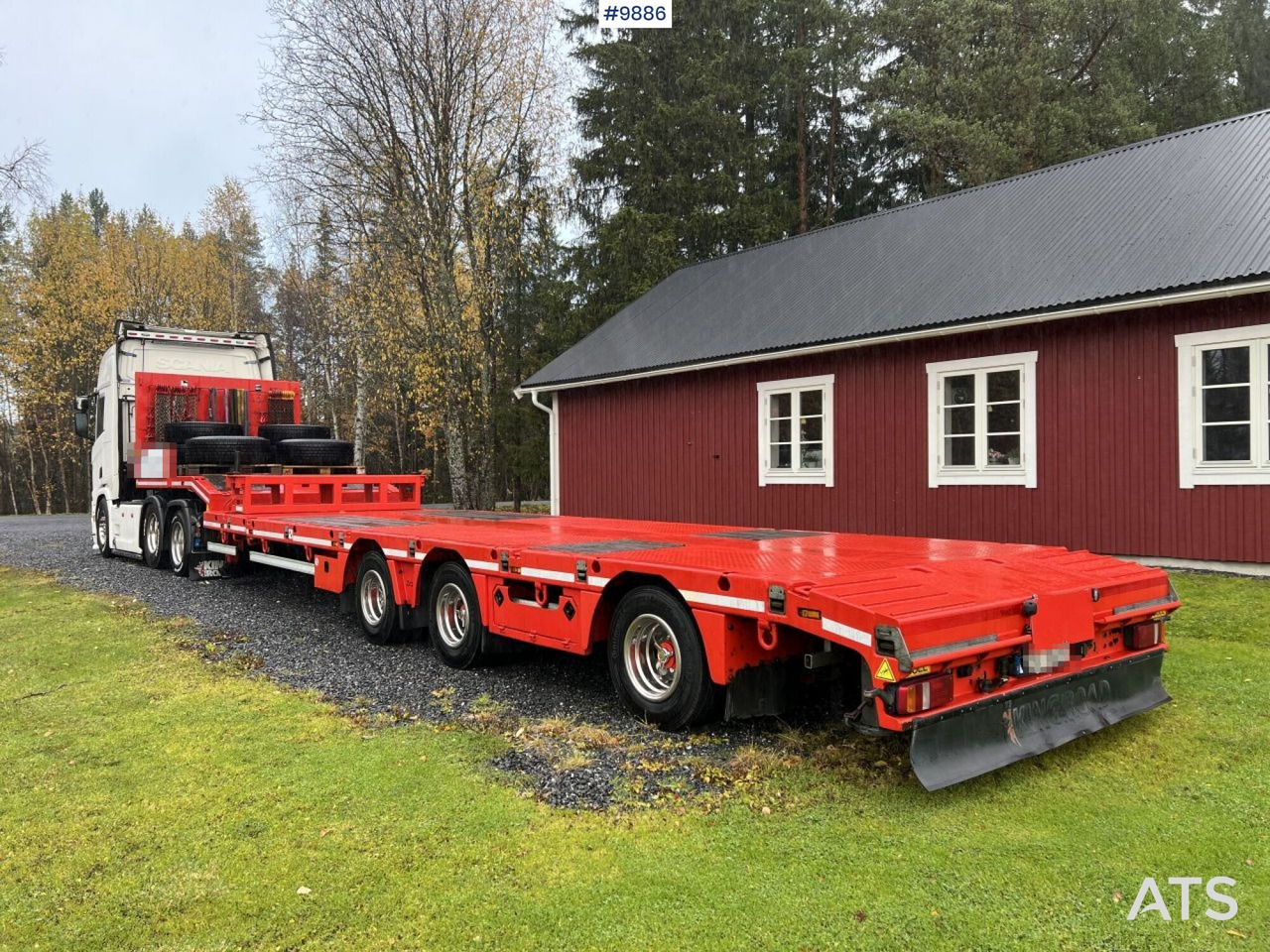 Scania R500 Tractor unit with Doll S3L Trombone Trailer - Tractor unit, Low loader semi-trailer: picture 4 Scania R500 Tractor unit with Doll S3L Trombone Trailer - Tractor unit, Low loader semi-trailer: picture 4