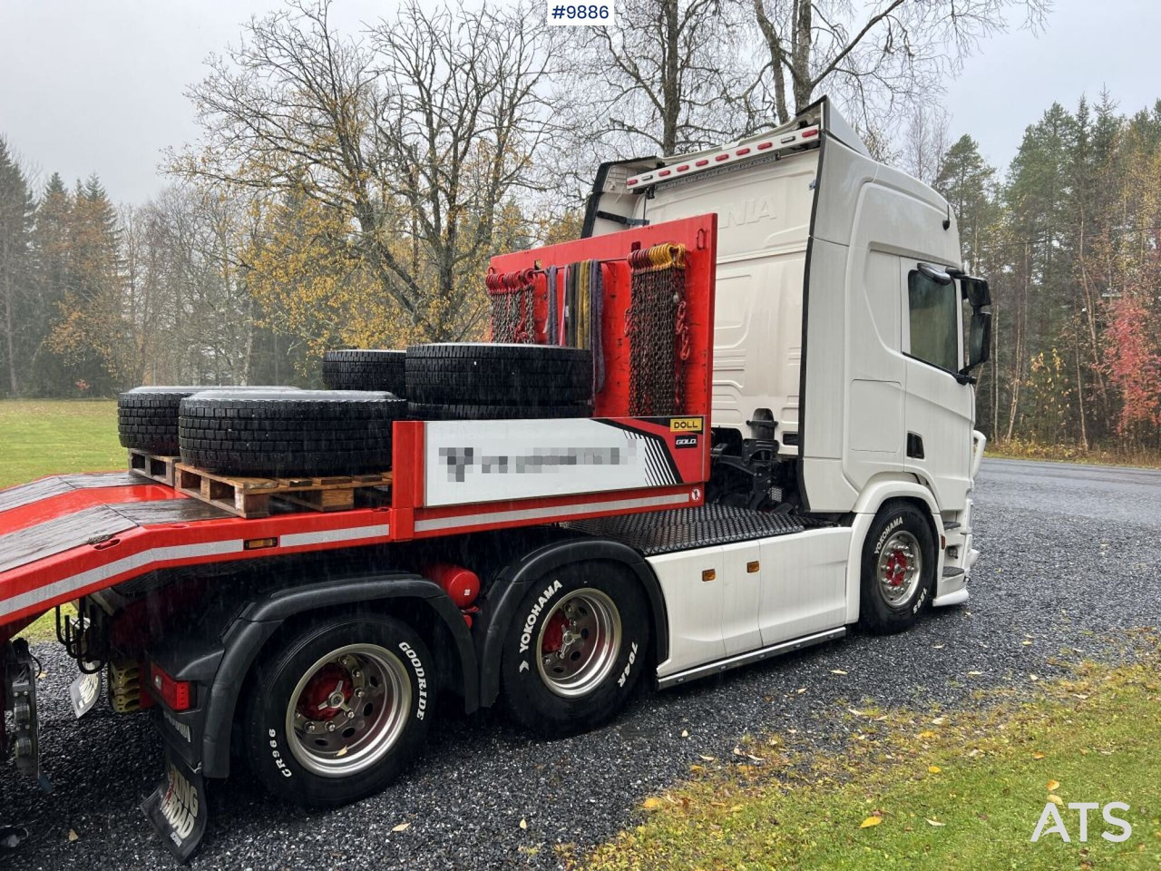 Scania R500 Tractor unit with Doll S3L Trombone Trailer - Tractor unit, Low loader semi-trailer: picture 3 Scania R500 Tractor unit with Doll S3L Trombone Trailer - Tractor unit, Low loader semi-trailer: picture 3