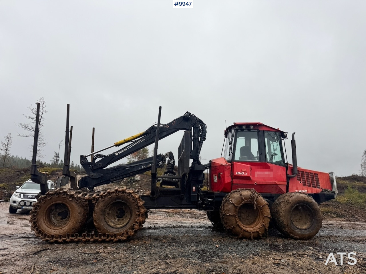 Forwarder Valmet 860 forwarder (VIDEO): picture 8 Forwarder Valmet 860 forwarder (VIDEO): picture 8