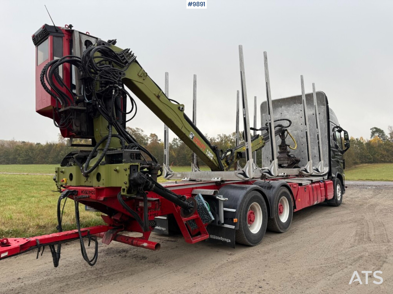 Volvo FH64 R Timber truck, trailer and crane - Timber truck, Crane truck: picture 2 Volvo FH64 R Timber truck, trailer and crane - Timber truck, Crane truck: picture 2