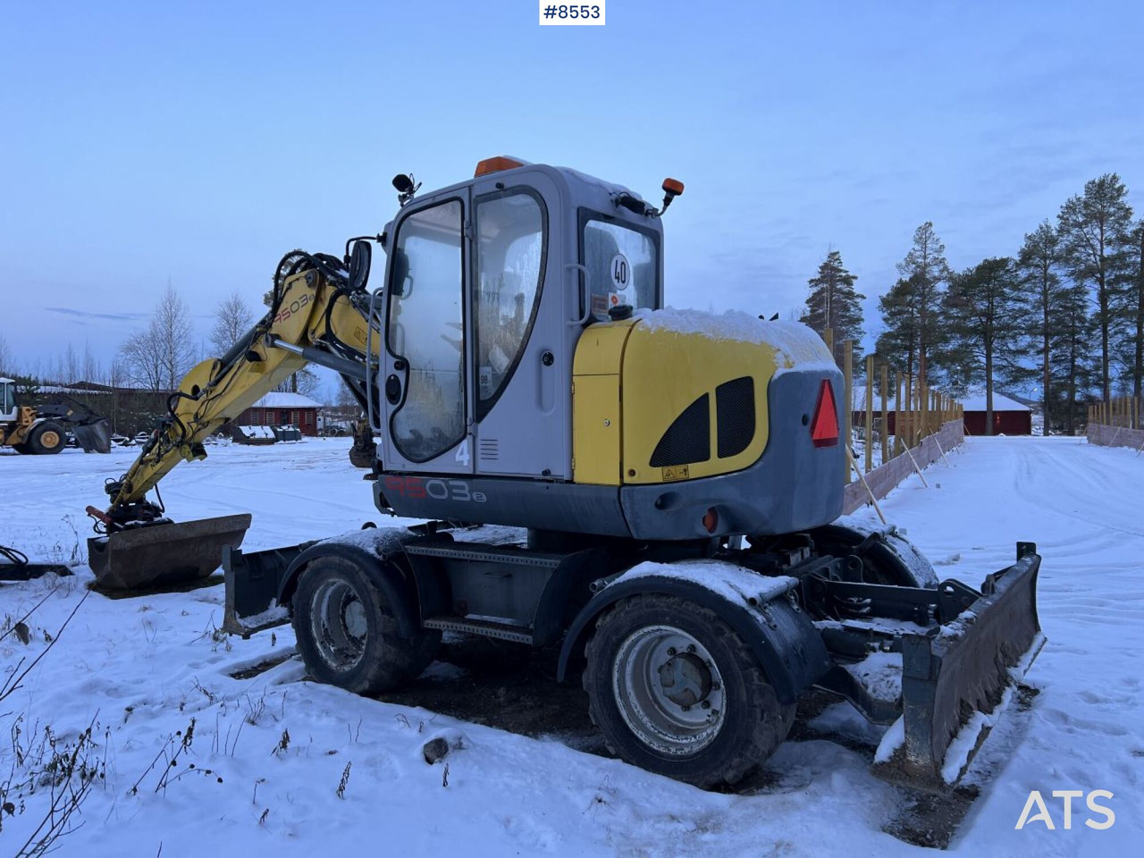 Wacker Neuson 9503 Wheeled excavator, wagon and gears - Wheel excavator: picture 2 Wacker Neuson 9503 Wheeled excavator, wagon and gears - Wheel excavator: picture 2