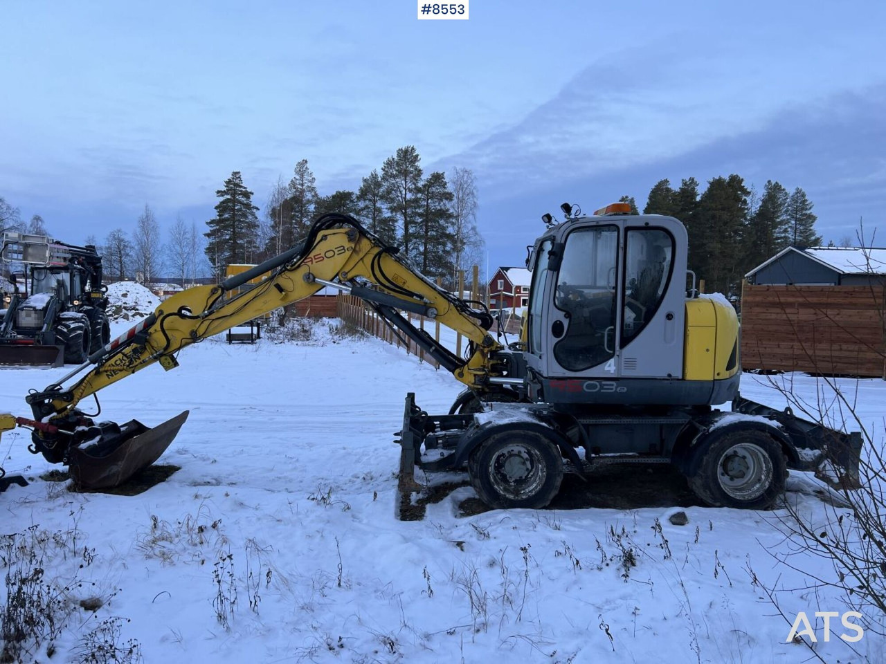 Wacker Neuson 9503 Wheeled excavator, wagon and gears - Wheel excavator: picture 3 Wacker Neuson 9503 Wheeled excavator, wagon and gears - Wheel excavator: picture 3