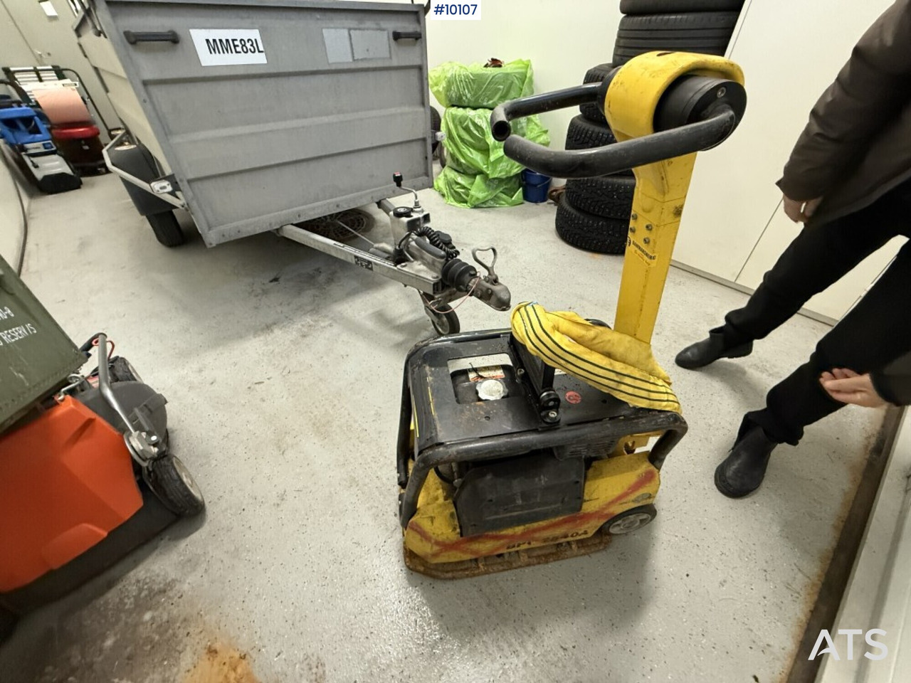 Wacker Neuson BPU 2040A plate compactor - Vibratory plate: picture 3 Wacker Neuson BPU 2040A plate compactor - Vibratory plate: picture 3
