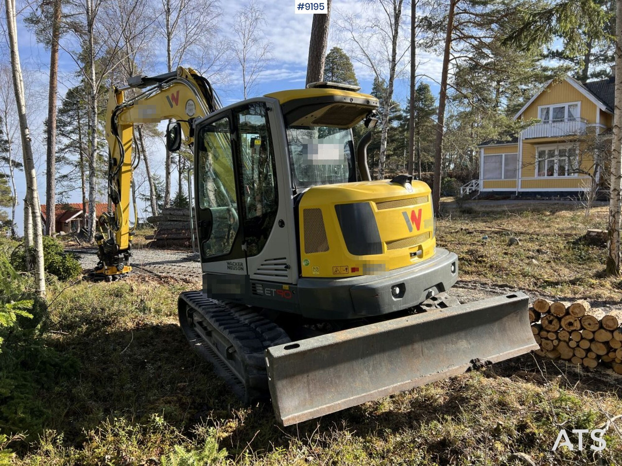 Wacker Neuson ET90 with few hours - Crawler excavator: picture 2 Wacker Neuson ET90 with few hours - Crawler excavator: picture 2