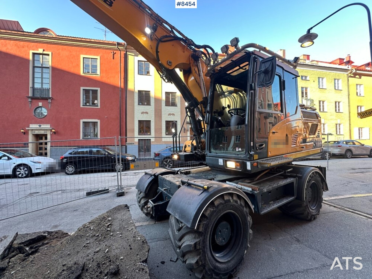 Wheeled excavator Hyundai HW180 with rotor digging system and gear (SEE VIDEO) - Wheel excavator: picture 4 Wheeled excavator Hyundai HW180 with rotor digging system and gear (SEE VIDEO) - Wheel excavator: picture 4