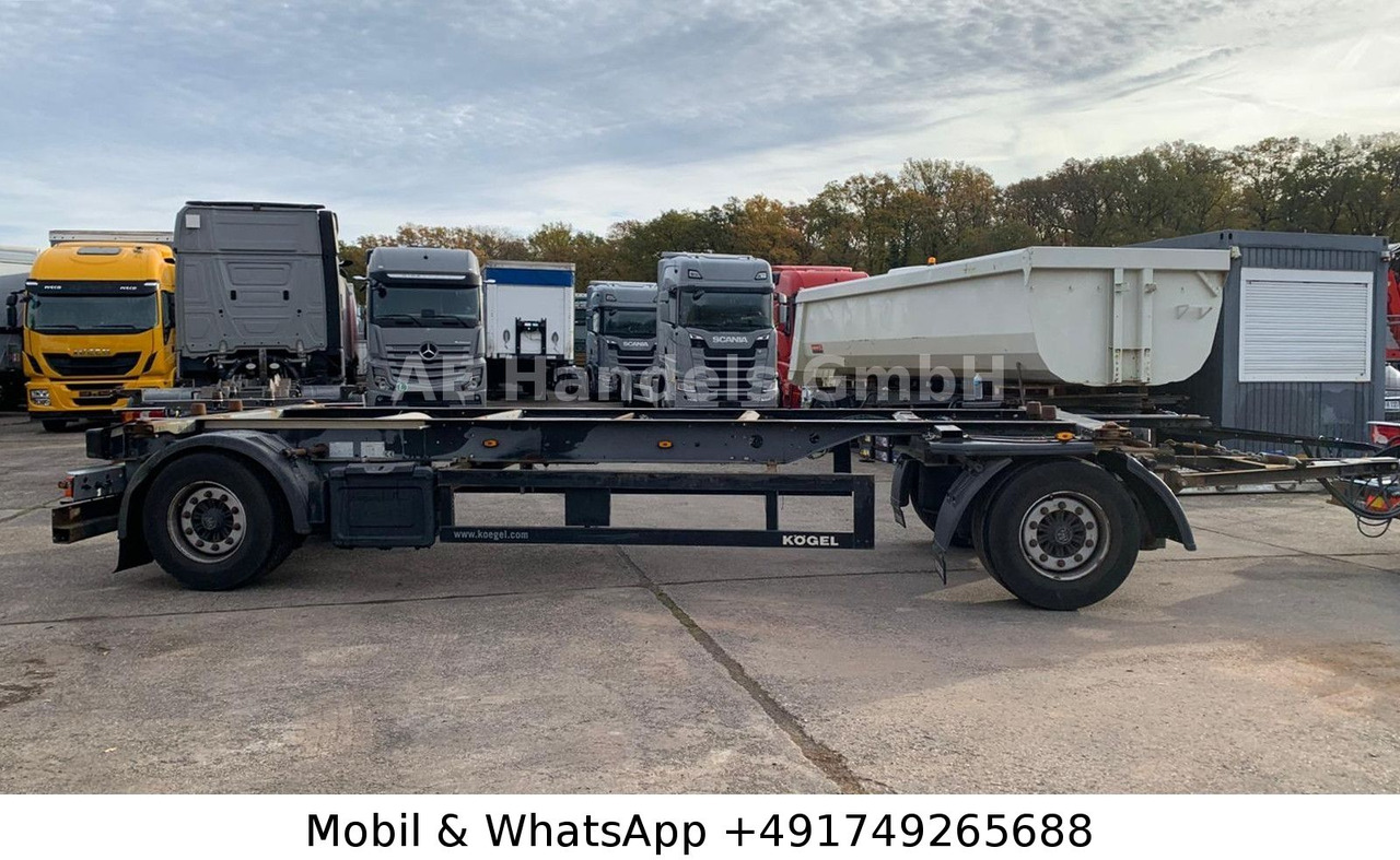 Kögel AW 18 BDF Drehschemel *Scheibenbremsen/Vollluft - Container transporter/ Swap body trailer: picture 2 Kögel AW 18 BDF Drehschemel *Scheibenbremsen/Vollluft - Container transporter/ Swap body trailer: picture 2