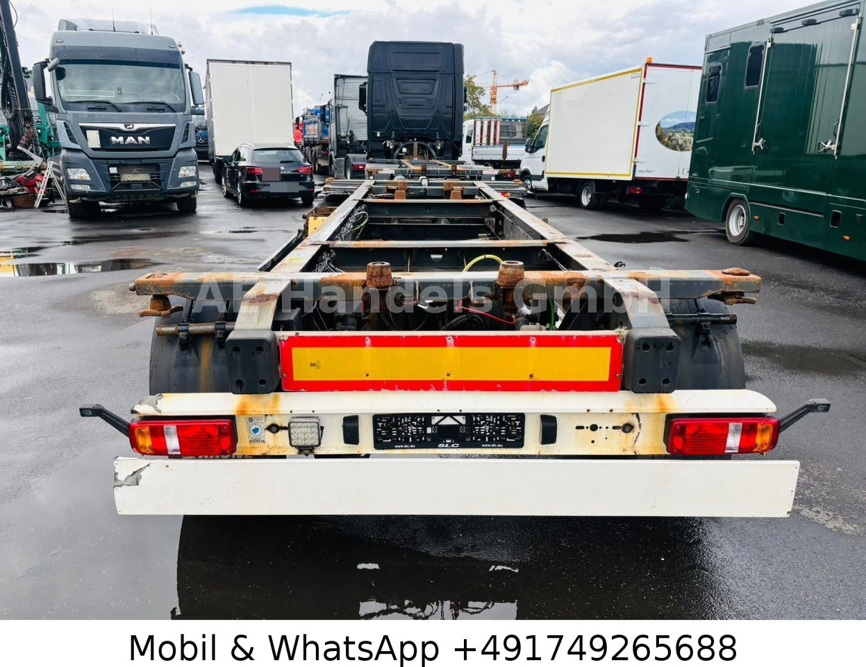 Krone AZ BDF Drehschemel *Scheibenbremsen/VollLuft - Container transporter/ Swap body trailer: picture 4 Krone AZ BDF Drehschemel *Scheibenbremsen/VollLuft - Container transporter/ Swap body trailer: picture 4