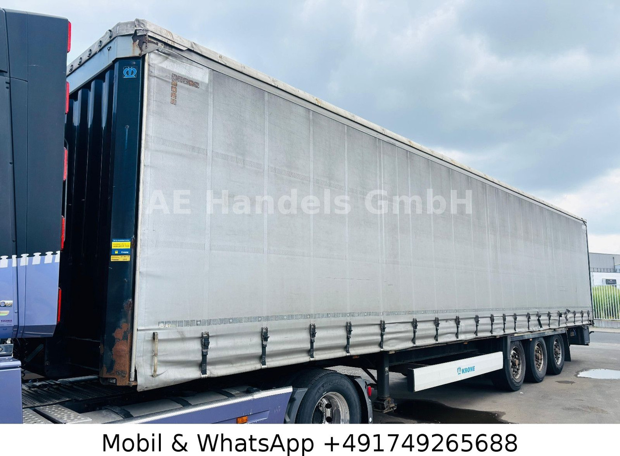 Krone SD *Edscha / Tautliner / 1.Liftachse / CodeXL - Curtainsider semi-trailer: picture 1 Krone SD *Edscha / Tautliner / 1.Liftachse / CodeXL - Curtainsider semi-trailer: picture 1