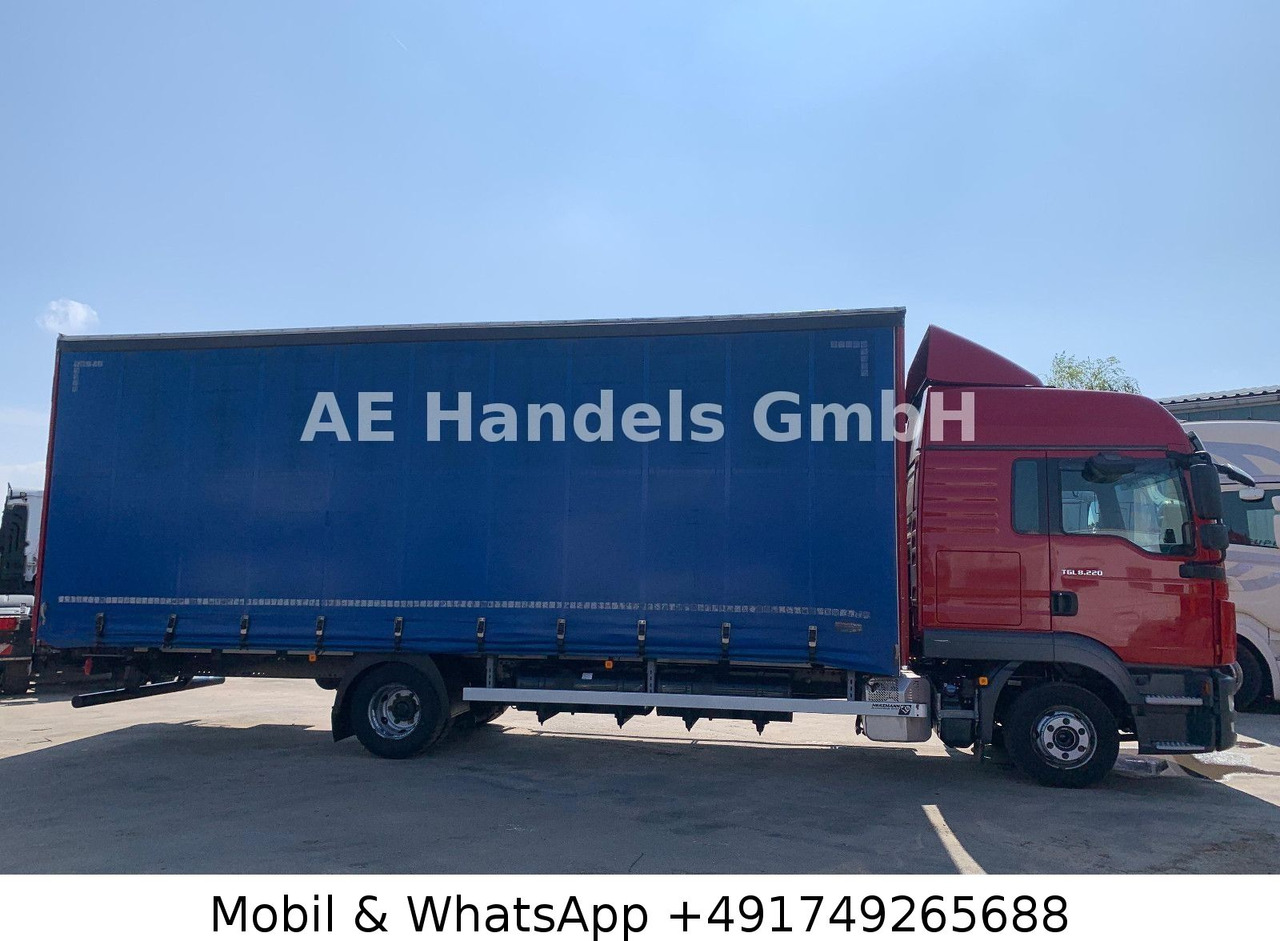 MAN TGL 8.220 L BL P+P *Tautliner/2xTank/AHK/LDW - Curtain side van: picture 2 MAN TGL 8.220 L BL P+P *Tautliner/2xTank/AHK/LDW - Curtain side van: picture 2