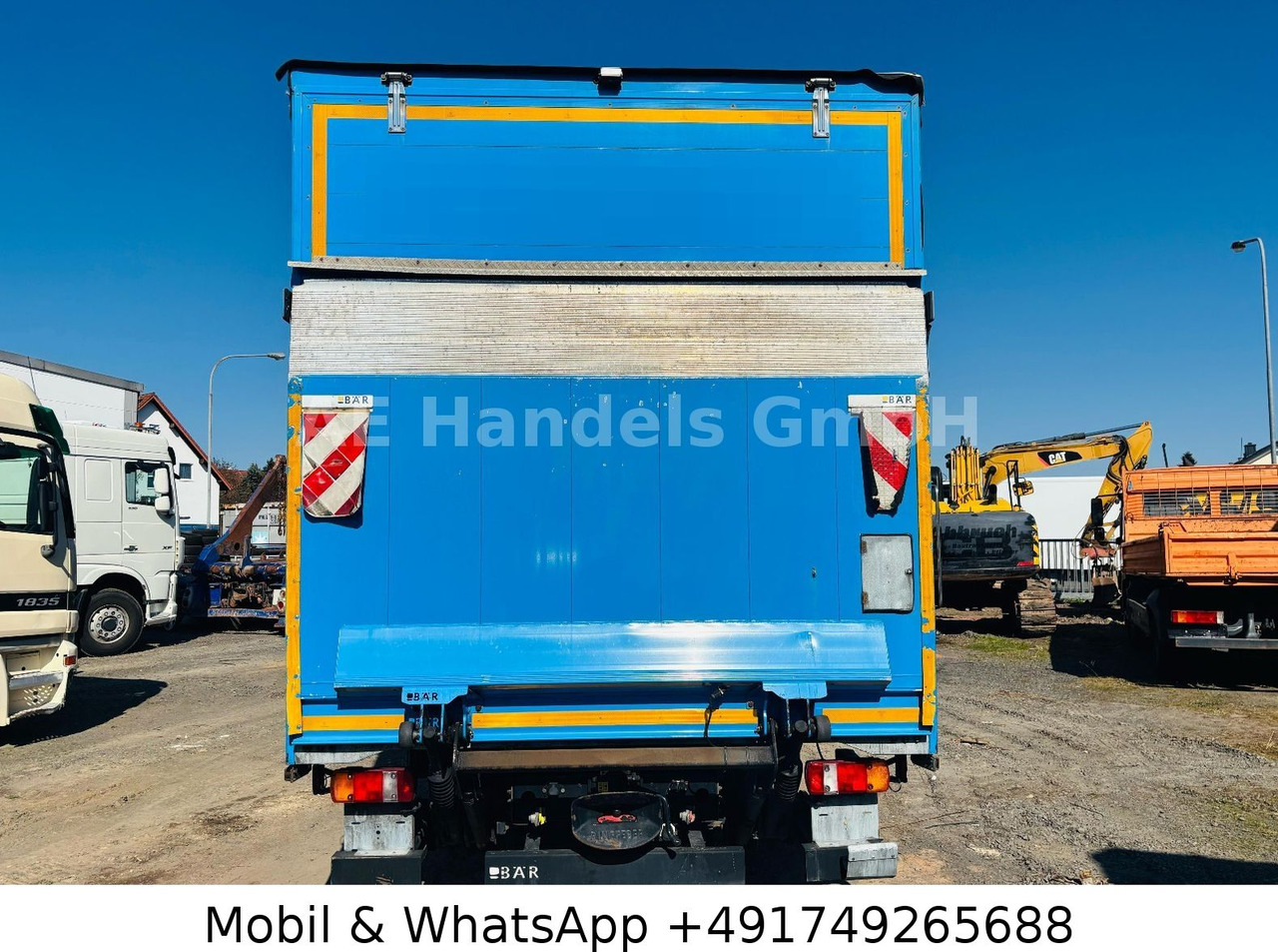 MAN TGL 8.220 M BL *Manual/Edscha/Tautliner/LBW/AHK - Curtain side van: picture 5 MAN TGL 8.220 M BL *Manual/Edscha/Tautliner/LBW/AHK - Curtain side van: picture 5