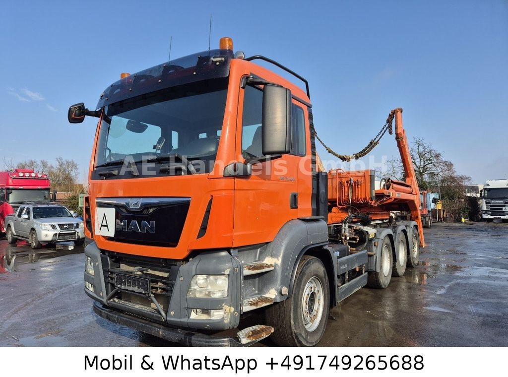 MAN TGS 35.480 M BL 8x4 *Intarder/Palfinger-T26 MAN TGS 35.480 M BL 8x4 *Intarder/Palfinger-T26 - Skip loader truck: picture 1 MAN TGS 35.480 M BL 8x4 *Intarder/Palfinger-T26 MAN TGS 35.480 M BL 8x4 *Intarder/Palfinger-T26 - Skip loader truck: picture 1