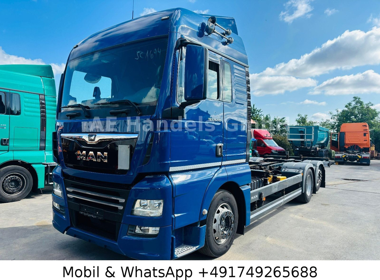 MAN TGX 26.510 XLX LL 6x2*Retarder/Lenk+Lift/ACC/LDW - Container transporter/ Swap body truck: picture 1 MAN TGX 26.510 XLX LL 6x2*Retarder/Lenk+Lift/ACC/LDW - Container transporter/ Swap body truck: picture 1