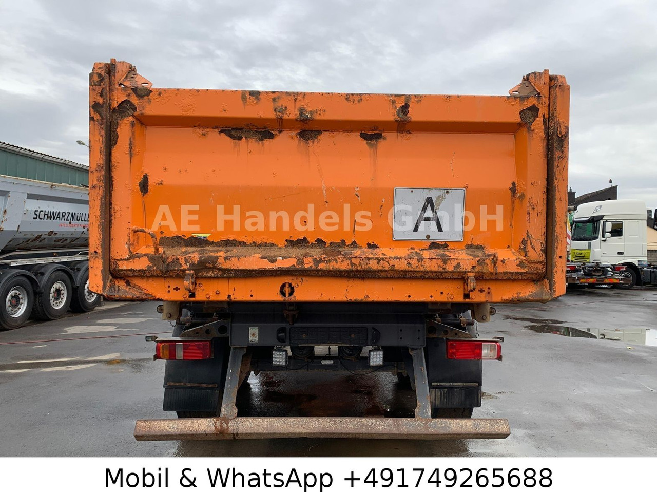 Tipper trailer Meiller MZDA 18/21 DreiSeitenKipper Tandem *11m³/Wabco: picture 6