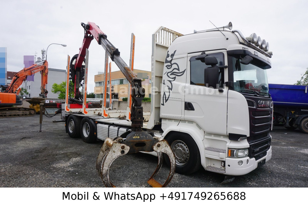 Scania R580 V8 Highline Palfinger-M120L97 *Retarder/ACC - Timber truck, Crane truck: picture 1 Scania R580 V8 Highline Palfinger-M120L97 *Retarder/ACC - Timber truck, Crane truck: picture 1