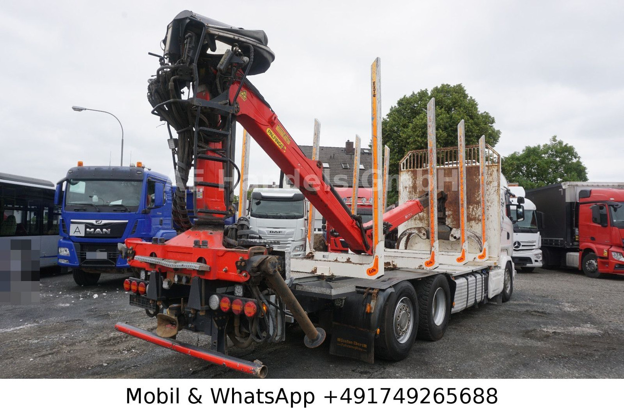 Scania R580 V8 Highline Palfinger-M120L97 *Retarder/ACC - Crane truck: picture 4 Scania R580 V8 Highline Palfinger-M120L97 *Retarder/ACC - Crane truck: picture 4