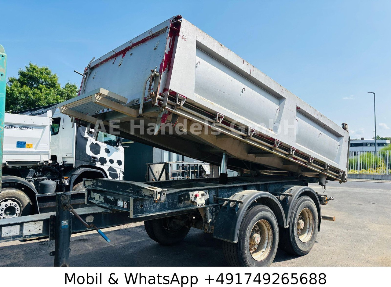 Schmitz Cargobull ZKI 18 Tandem Stahl *11m³ / Rollplane / SAF - Tipper trailer: picture 1 Schmitz Cargobull ZKI 18 Tandem Stahl *11m³ / Rollplane / SAF - Tipper trailer: picture 1