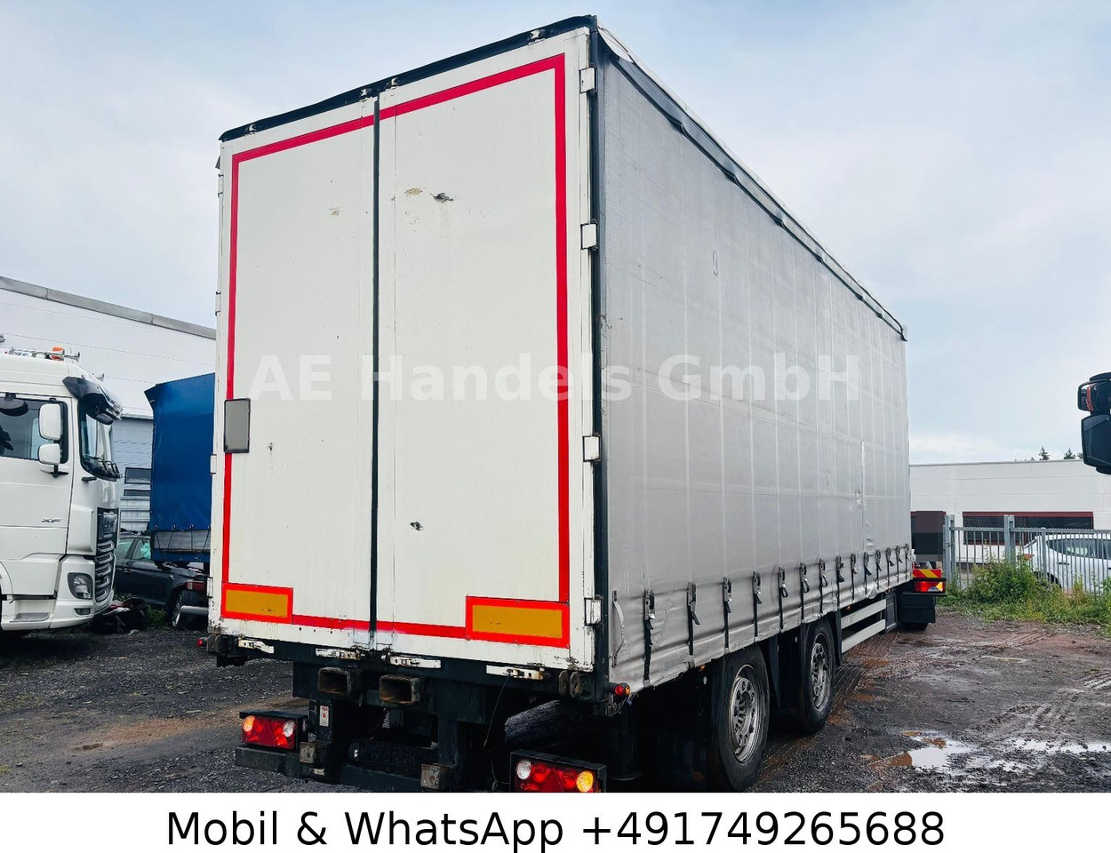 Stern Tandem *Tautliner/Edscha/Staplerhalterung - Curtainsider trailer: picture 5 Stern Tandem *Tautliner/Edscha/Staplerhalterung - Curtainsider trailer: picture 5