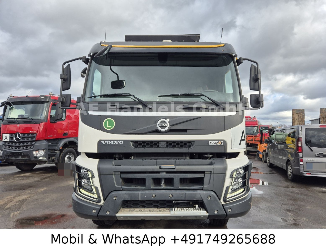 Tipper Volvo FMX 460 BB 6x4 Meiller *VEB+/Bordmatik/11m³: picture 11