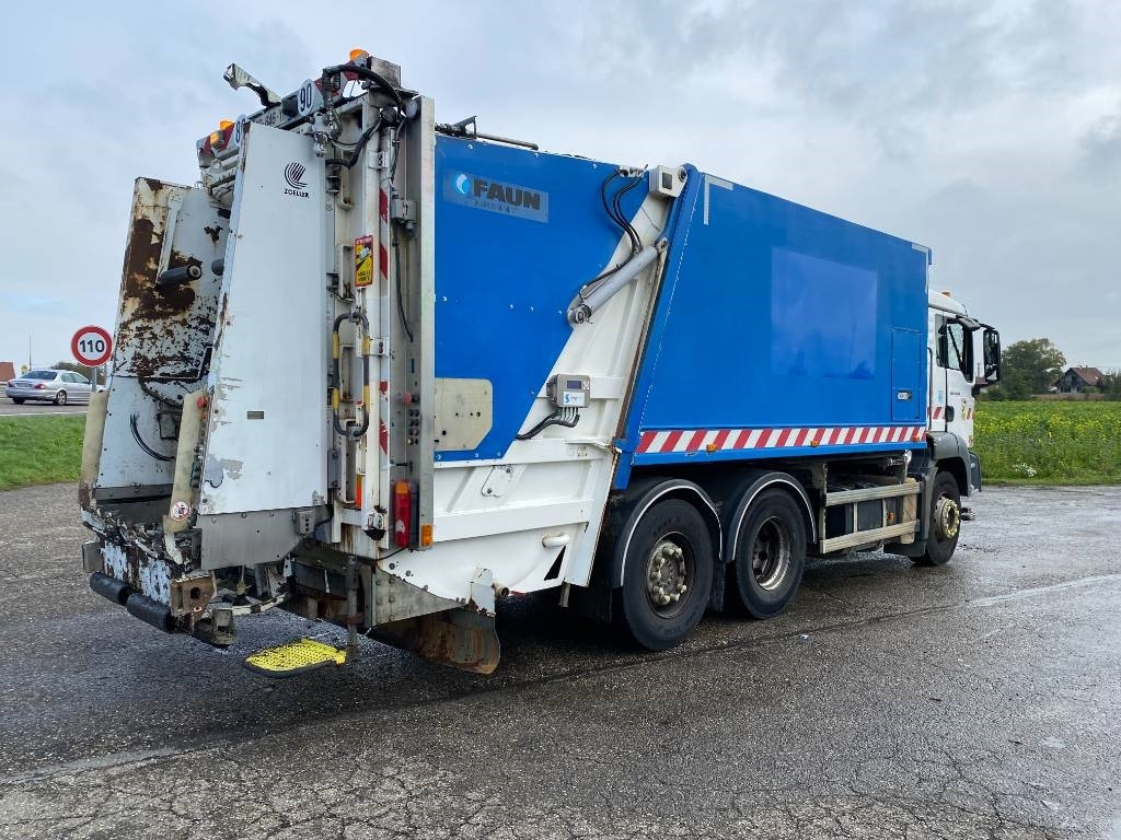 MAN TGS 26.360-6x2 FAUN VR5Z/ZÖLLER endommagé - Garbage truck: picture 5 MAN TGS 26.360-6x2 FAUN VR5Z/ZÖLLER endommagé - Garbage truck: picture 5
