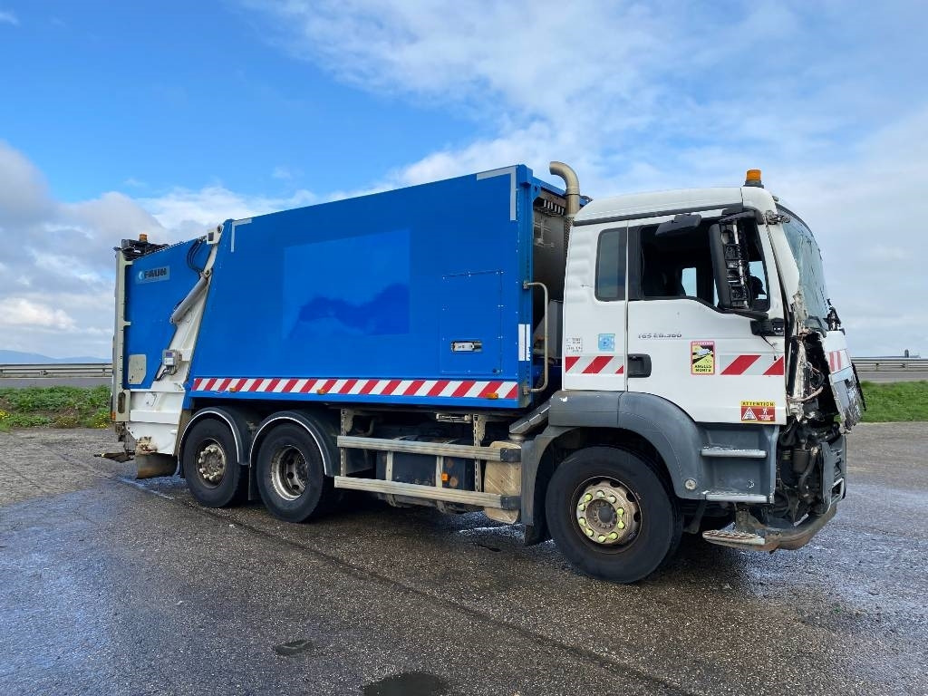 MAN TGS 26.360-6x2 FAUN VR5Z/ZÖLLER endommagé - Garbage truck: picture 4 MAN TGS 26.360-6x2 FAUN VR5Z/ZÖLLER endommagé - Garbage truck: picture 4