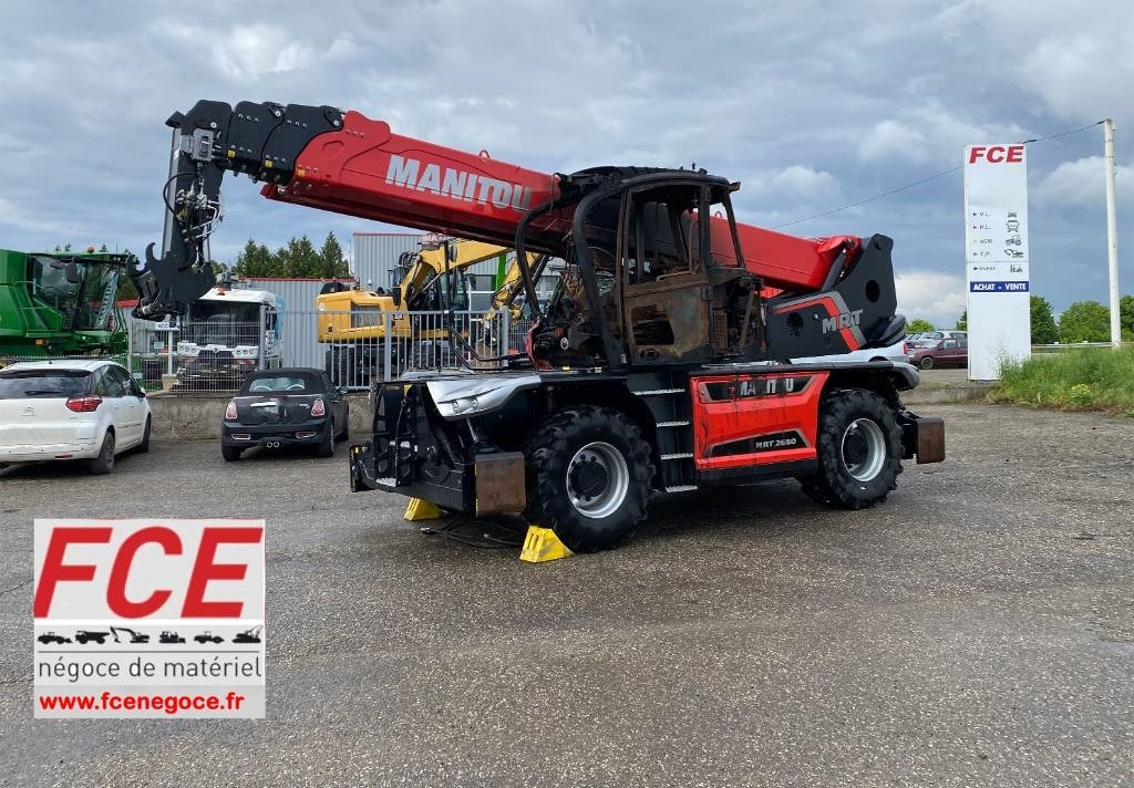 Manitou MRT 2660/360-160Y-ST5/S1 1er Main endommagé - Telescopic handler: picture 1 Manitou MRT 2660/360-160Y-ST5/S1 1er Main endommagé - Telescopic handler: picture 1