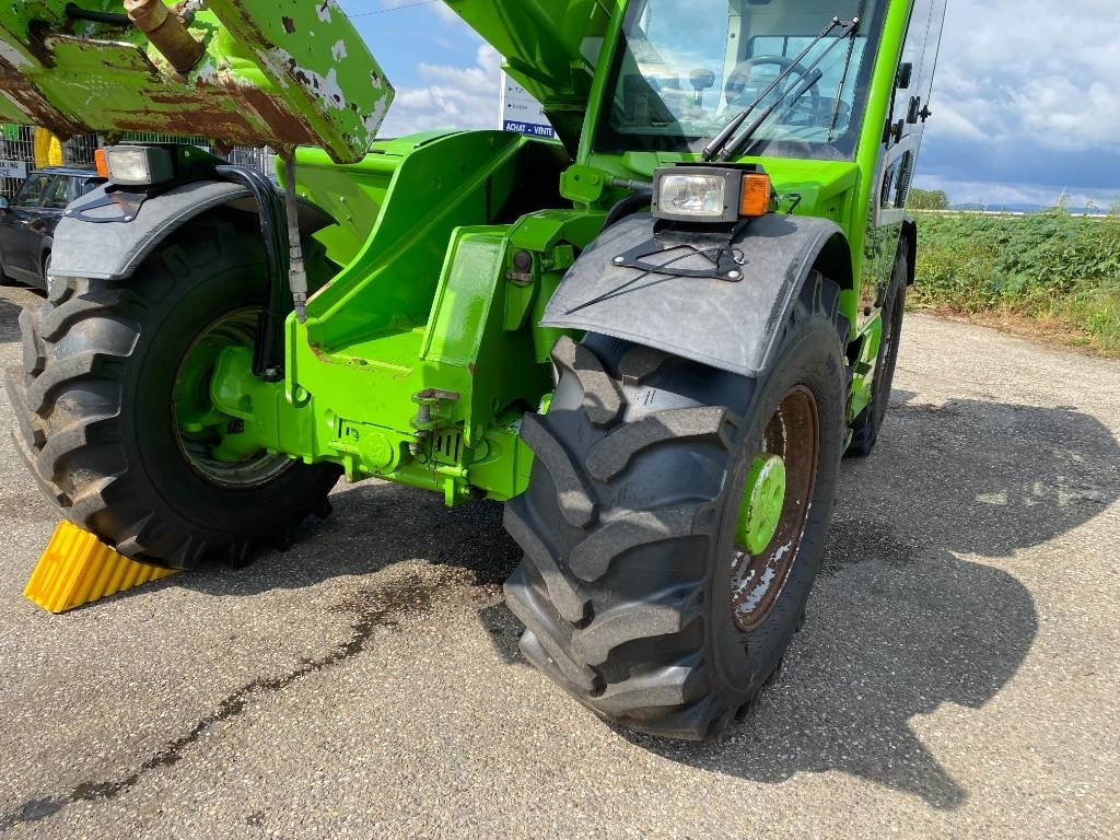 Telescopic wheel loader Merlo TF 50.8TCS-156CVTRONIC Origine Francaise endommagé: picture 17